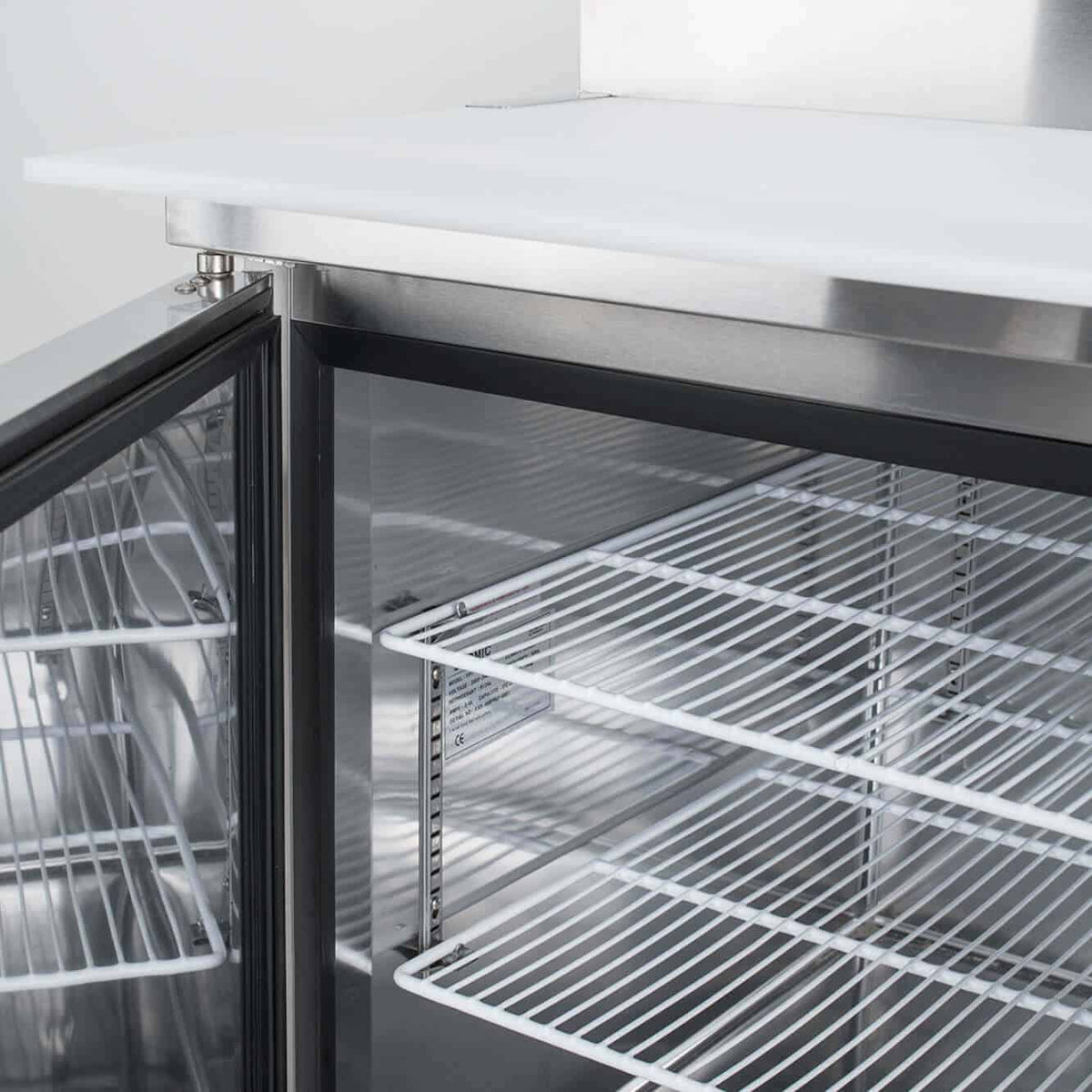 Pizza Prep Fridge – 3 Doors – 2370mm – 12 Pans 70 Ways
