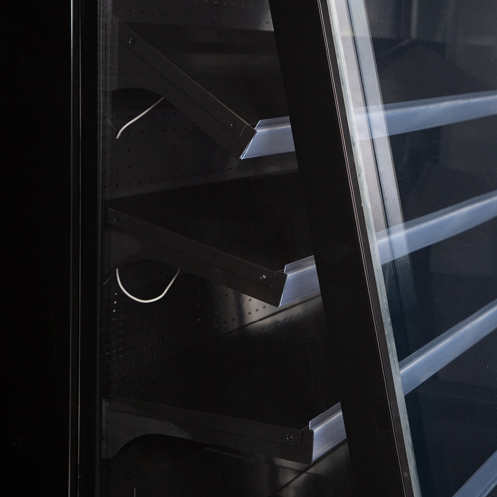 Semi Vertical Display Fridge – 2500mm – 4 Doors – Sliding 70 Ways