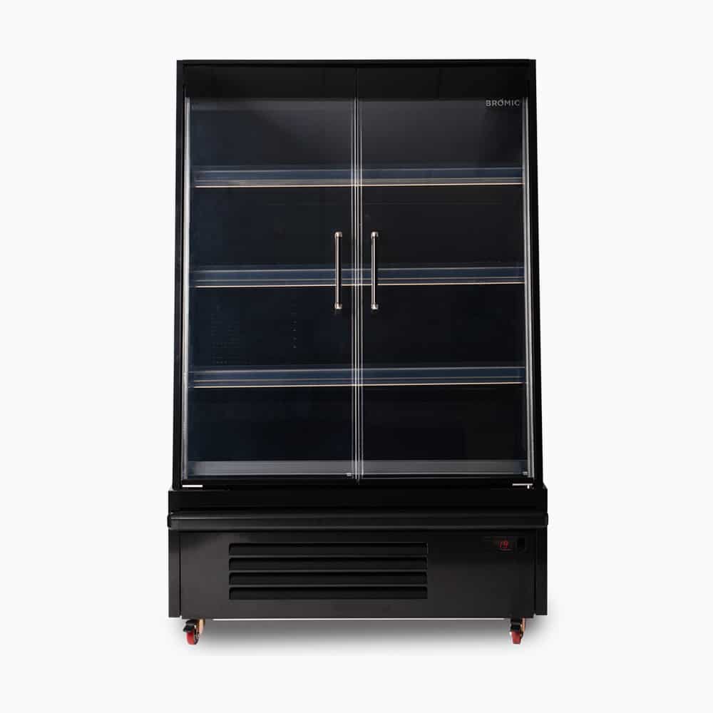 Semi Vertical Display Fridge – 938mm – 2 Doors – Hinged 70 Ways