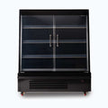 Semi Vertical Display Fridge – 1250mm – 2 Doors – Hinged 70 Ways