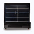 Semi Vertical Display Fridge - Gondola - 1580mm - 2 Doors - Hinged 70 Ways