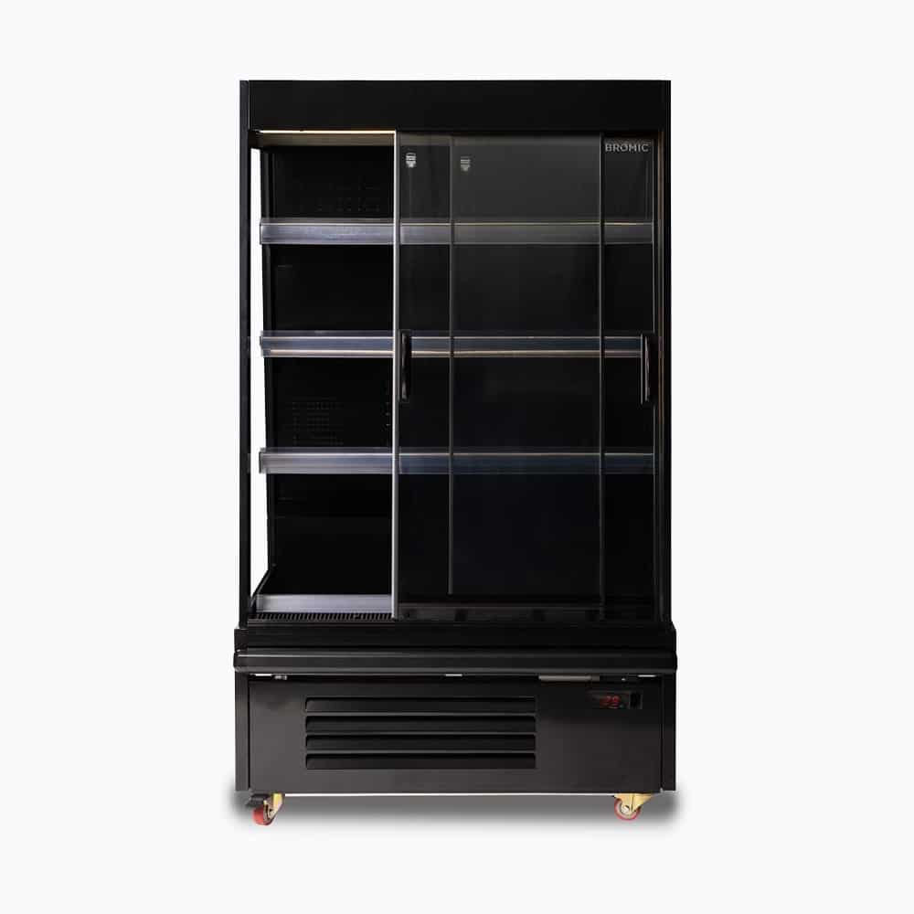 Semi Vertical Display Fridge - 1250mm - 2 Doors - Sliding (SVM1250SD-NR) 70 Ways