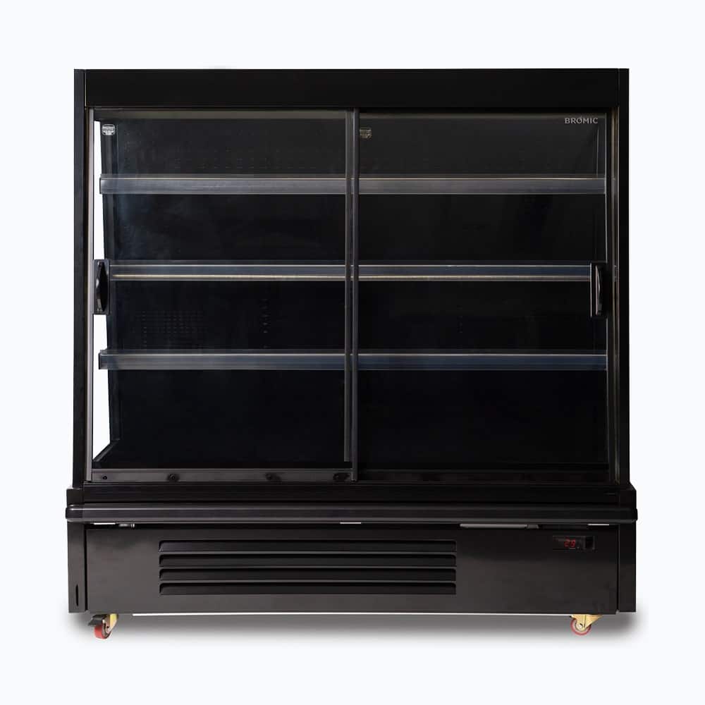 Semi Vertical Display Fridge - Gondola - 1580mm - 2 Doors - Sliding (SVM1580SD-NR) 70 Ways