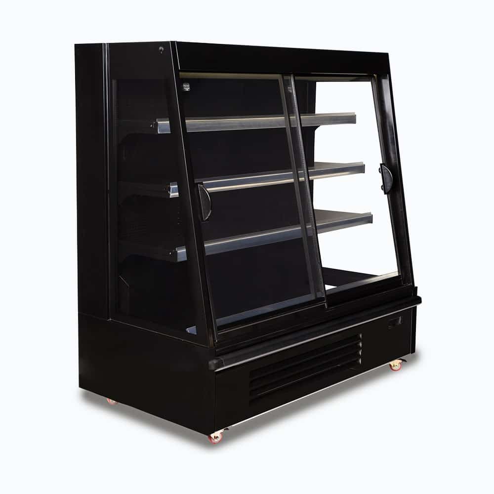Semi Vertical Display Fridge - Gondola - 1580mm - 2 Doors - Sliding (SVM1580SD-NR) 70 Ways