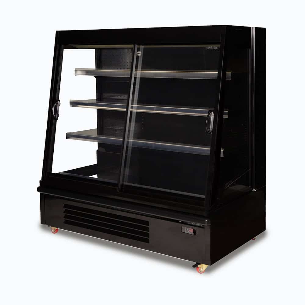 Semi Vertical Display Fridge - Gondola - 1580mm - 2 Doors - Sliding (SVM1580SD-NR) 70 Ways