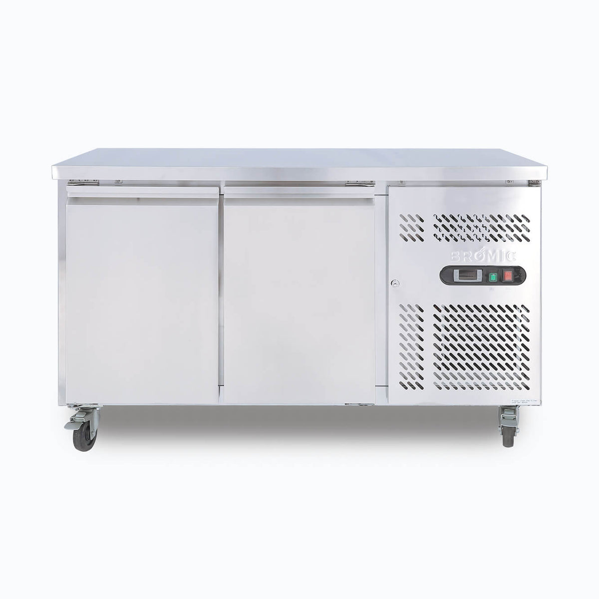 Under Bench Fridge – 282L – 2 Doors – Stainless Steel 70 Ways
