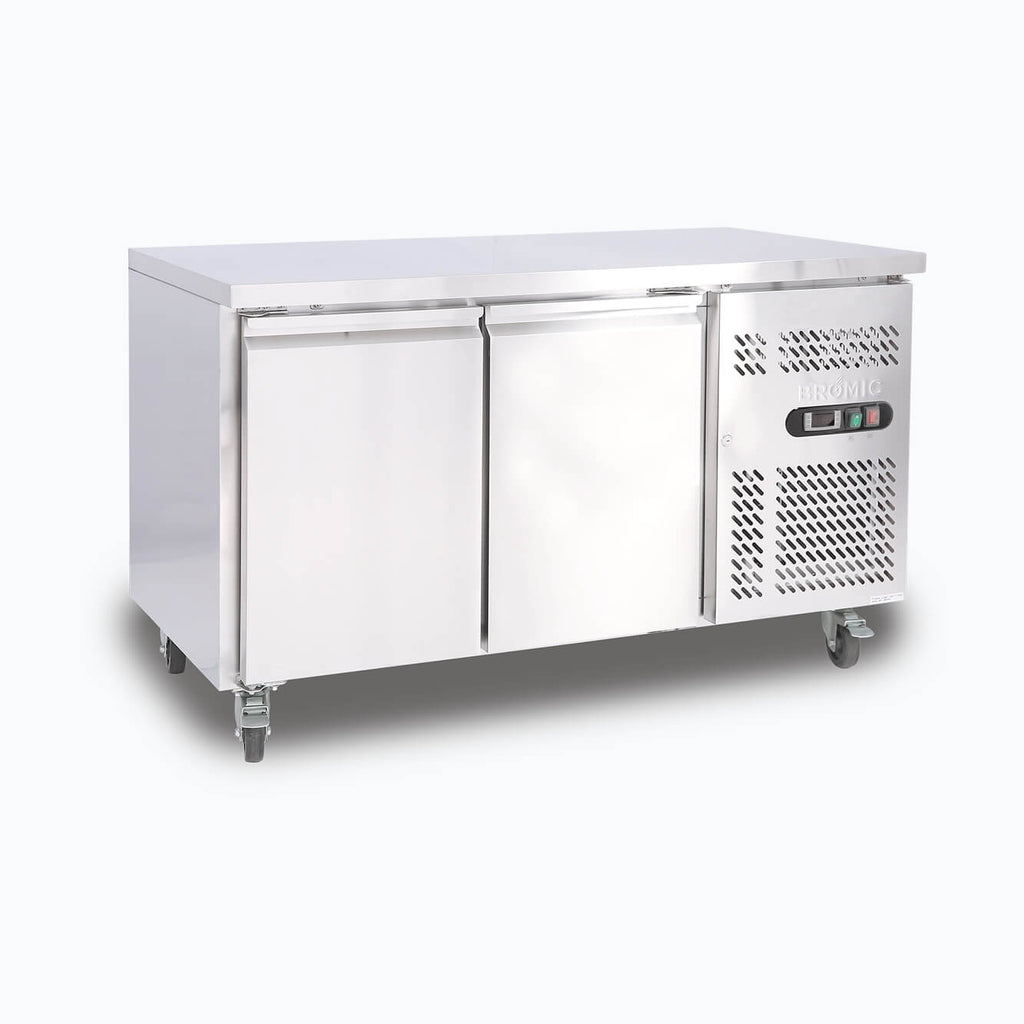 Under Bench Fridge – 282L – 2 Doors – Stainless Steel 70 Ways