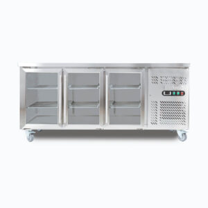 Under Bench Display Fridge – 417L – 3 Doors – Glass (UBC1795GD-NR) 70 Ways