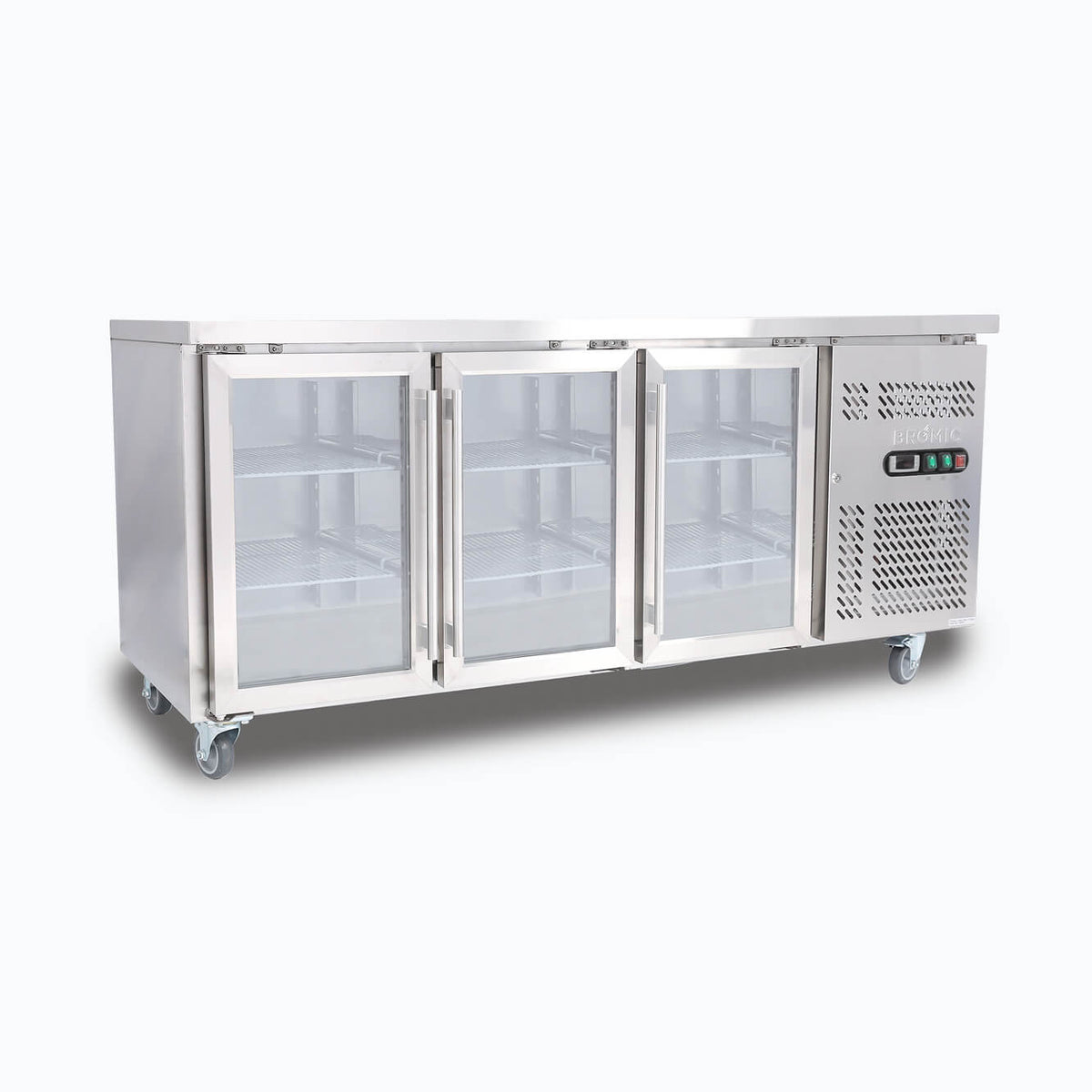 Under Bench Display Fridge – 417L – 3 Doors – Glass (UBC1795GD-NR) 70 Ways