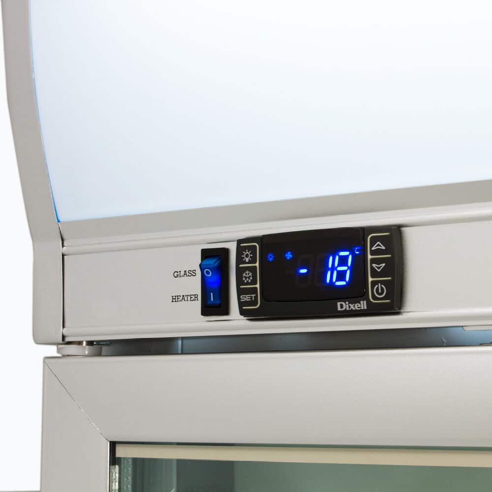 Upright Display Freezer – 1507L – 3 Doors – Flat Glass – Lightbox 70 Ways