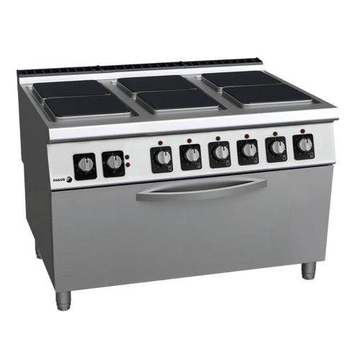 6 Commercial Burner with Oven (Gas & Electric) 70 Ways