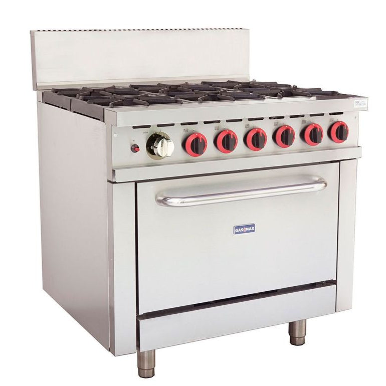 6 Commercial Burner with Oven (Gas & Electric) 70 Ways