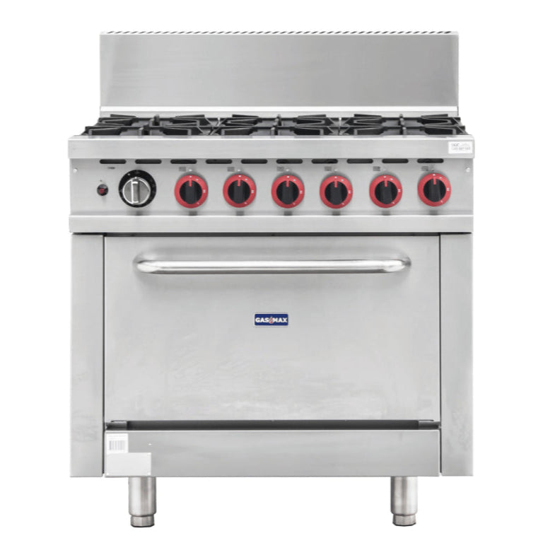 6 Commercial Burner with Oven (Gas & Electric) 70 Ways