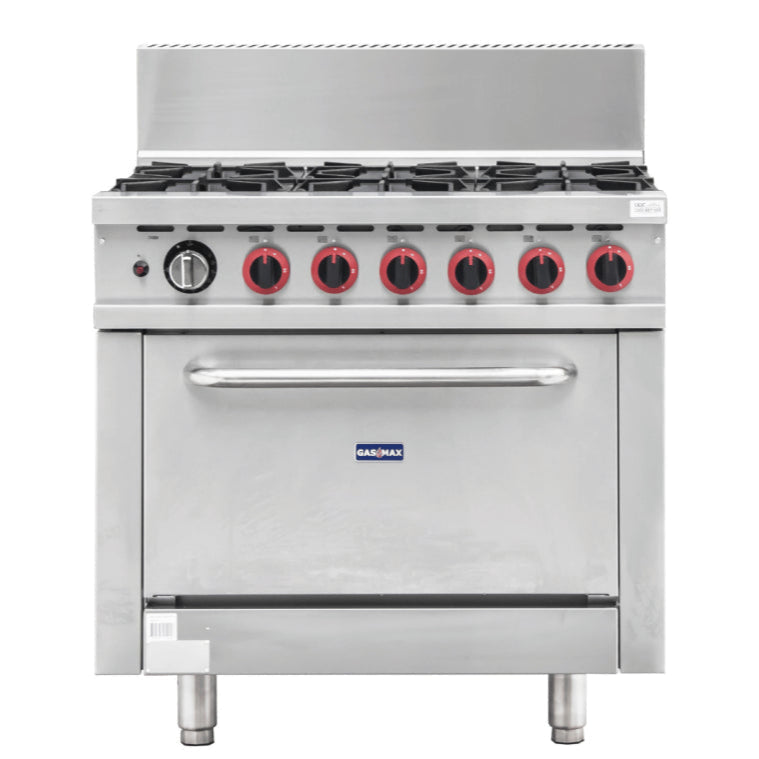 6 Commercial Burner with Oven (Gas & Electric) 70 Ways