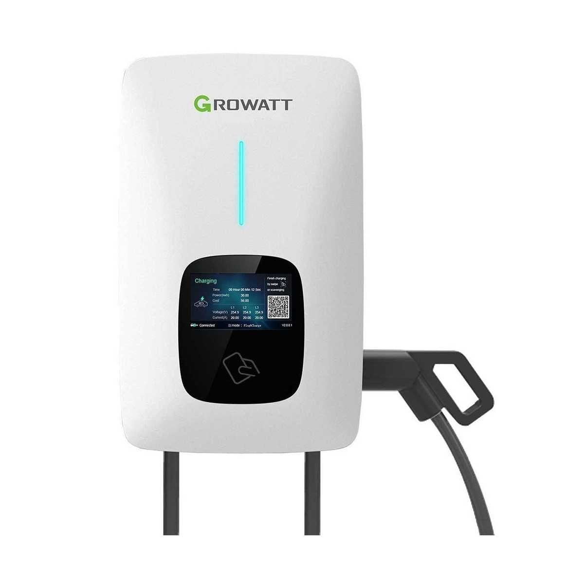 Growatt  THOR Series EV Charger | 7.3kW / 11kW / 22kW AC | 1 & 3Phase