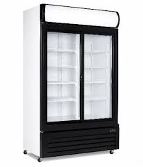 Eurotag EU-1000W 1000L Double-Door Display Fridge