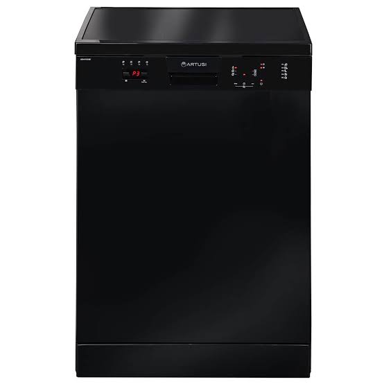 Artusi ADW5001B 60cm Black Freestanding Dishwasher
