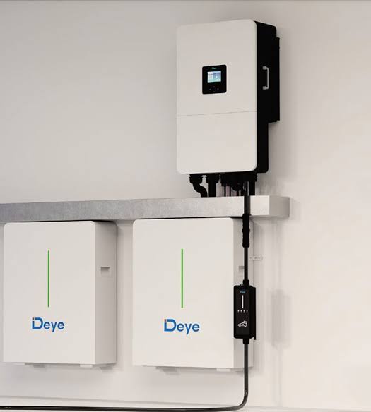 Deye Smart EV Charger – 11kW & 22kW, 3-Phase, Type 2