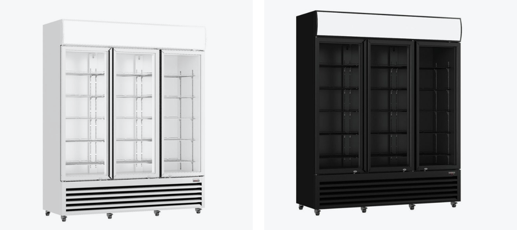 Thermaster Three Glass Door Colourbond Commercial Display Chiller/ Fridge – Model LG-1203P 70 Ways