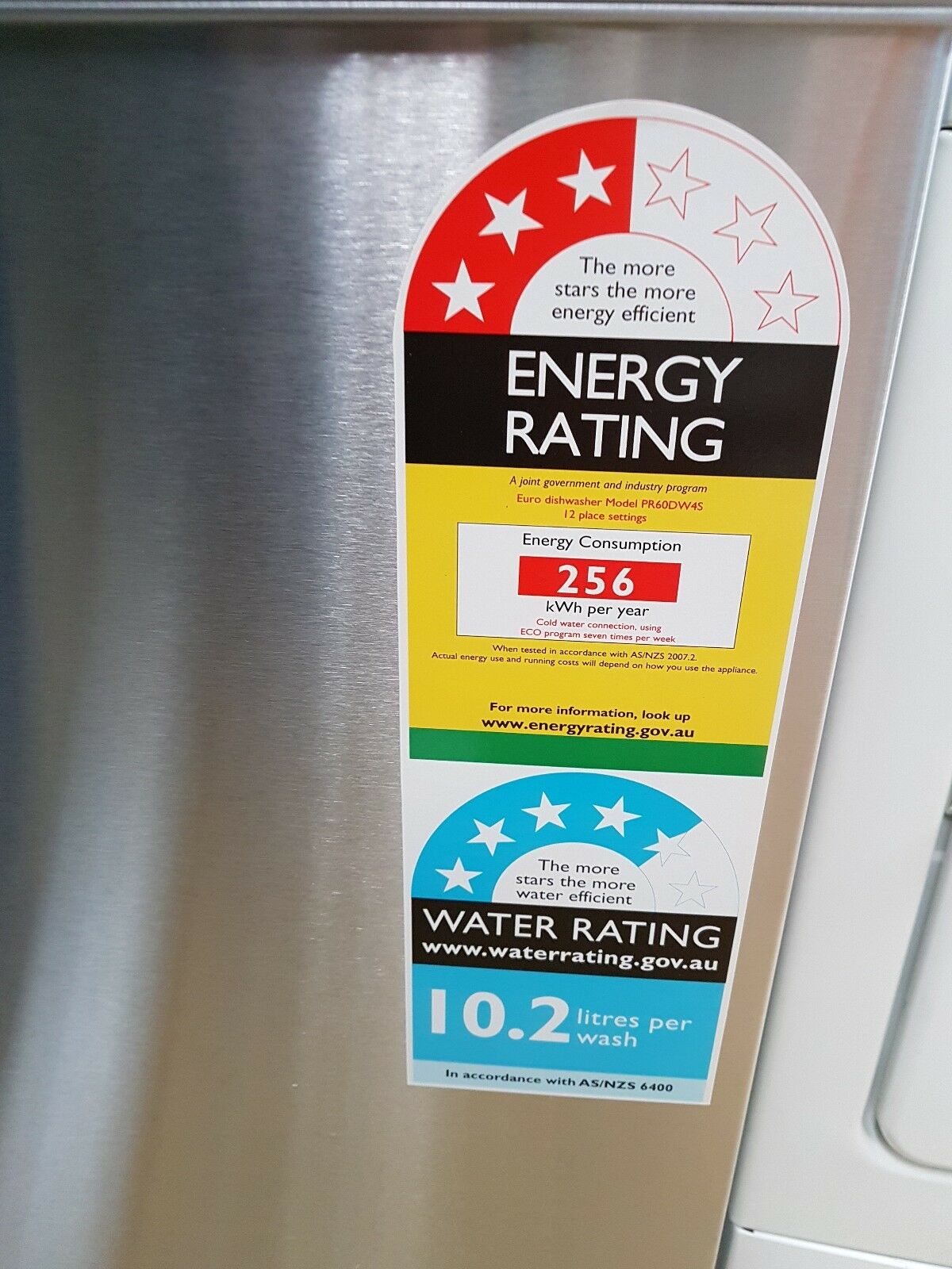 EURO 60cm Freestanding Dishwasher 70 Ways