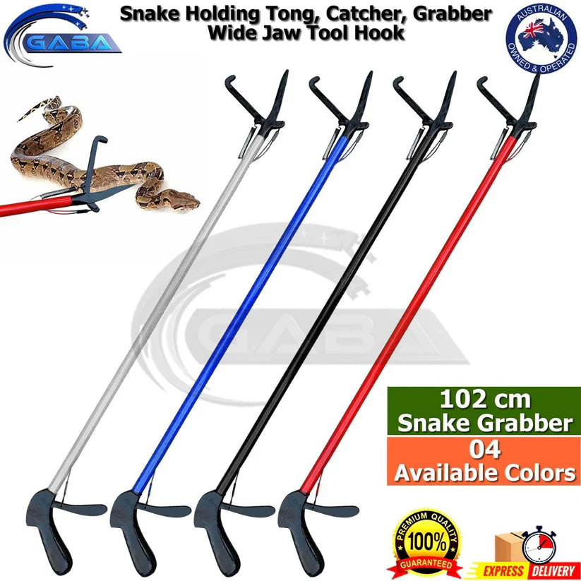 40-Inch Professional Snake Catcher | Heavy-Duty Grabber with Non-Slip Grip 70 Ways