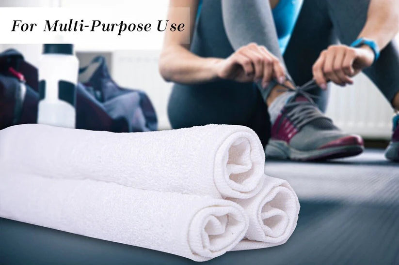 Premium Cotton Towels 33x33 cm – Soft, Quick Dry & Super Absorbent Face Towels 70 Ways